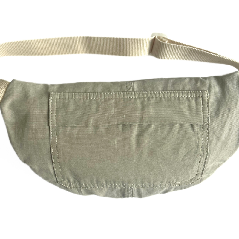 Banane upcyclée taupe et écru – Image 4