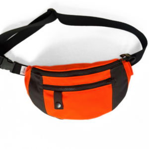 Banane upcyclée orange fluo n°1