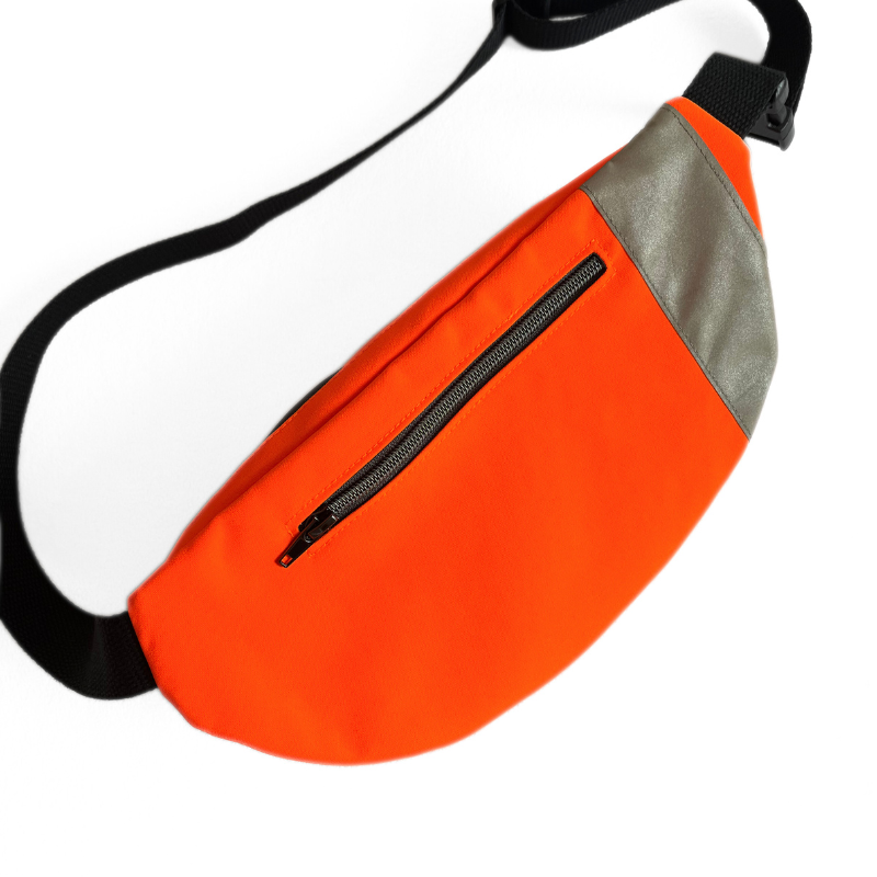 Banane upcyclée orange fluo n°2 – Image 3