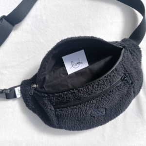 Banane upcyclée polaire noire