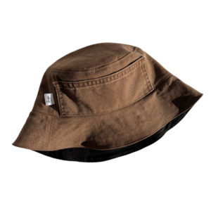 Bob upcyclé jean marron