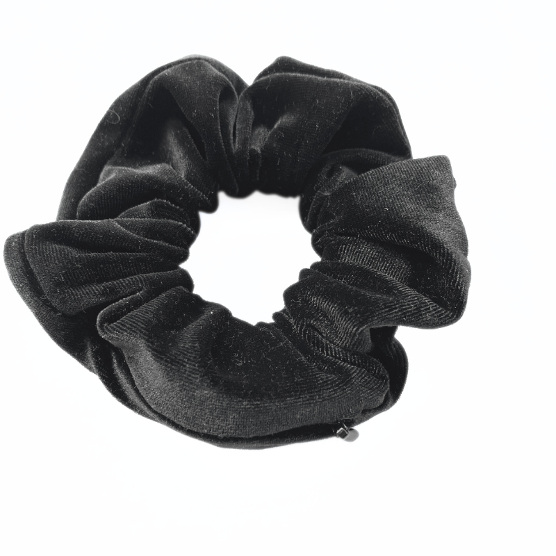 Chouchou magique velours noir – Image 3