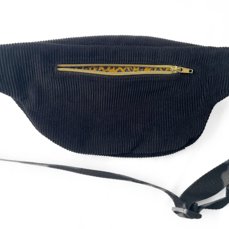 Banane noire doublure léopard – Image 3