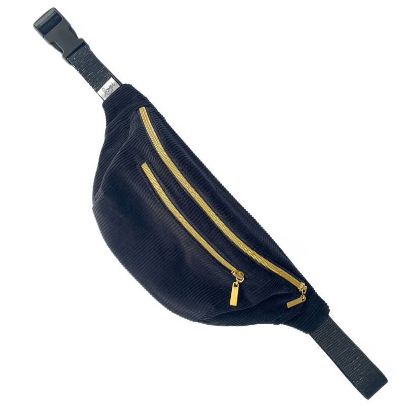 Banane noire doublure léopard – Image 2