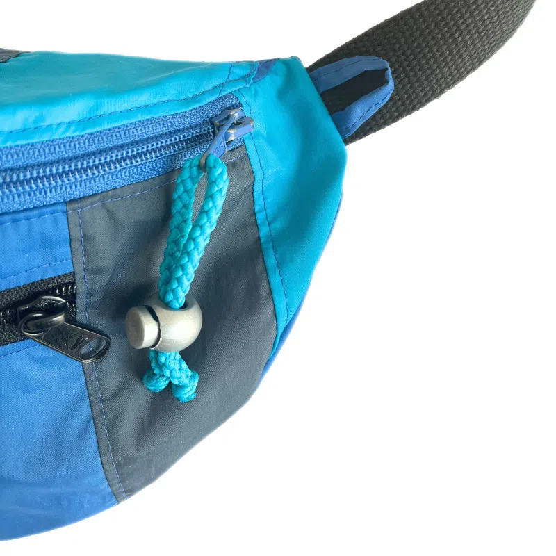 Banane upcyclée coupe-vent bleu n°1 – Image 4