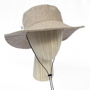 Bob grande visière beige