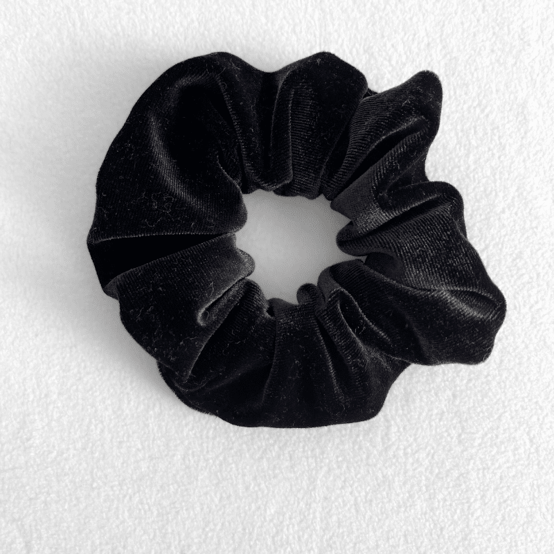 Chouchou velours noir – Image 3
