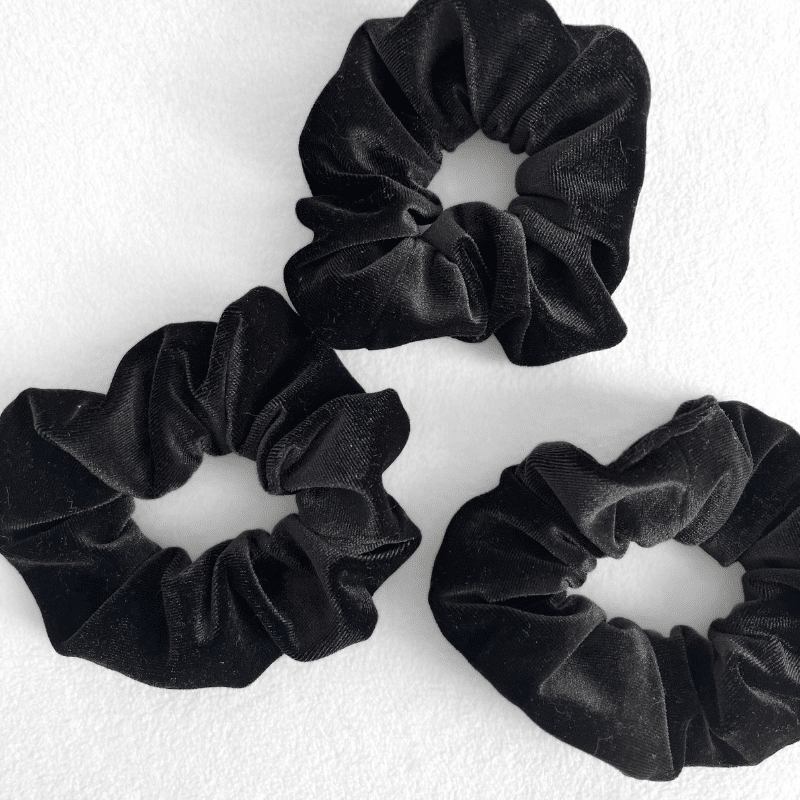 Chouchou velours noir