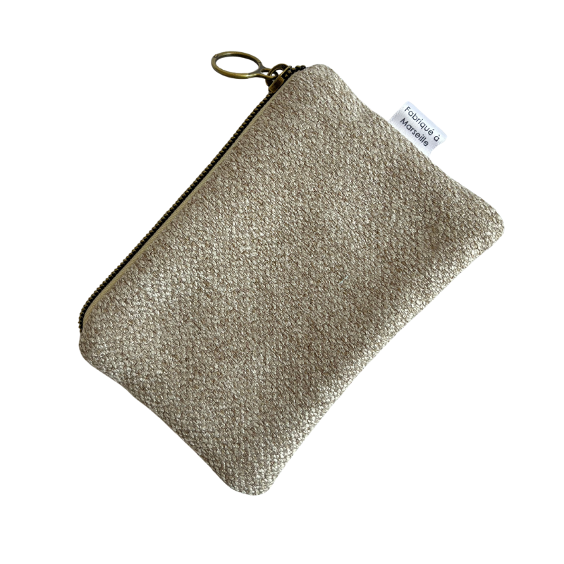 Porte-monnaie beige – Image 2