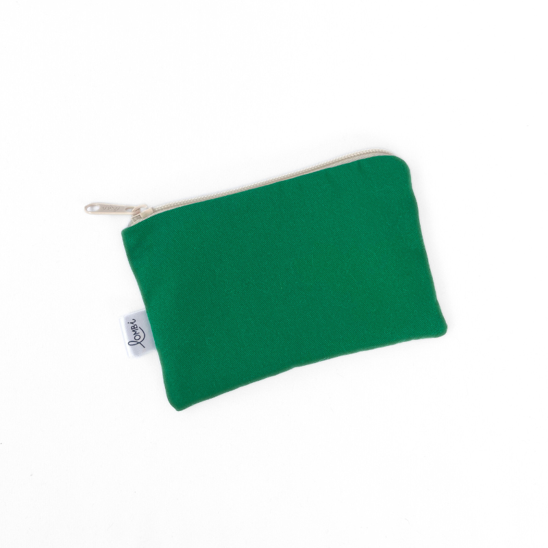 Porte-monnaie vert et vichy – Image 2
