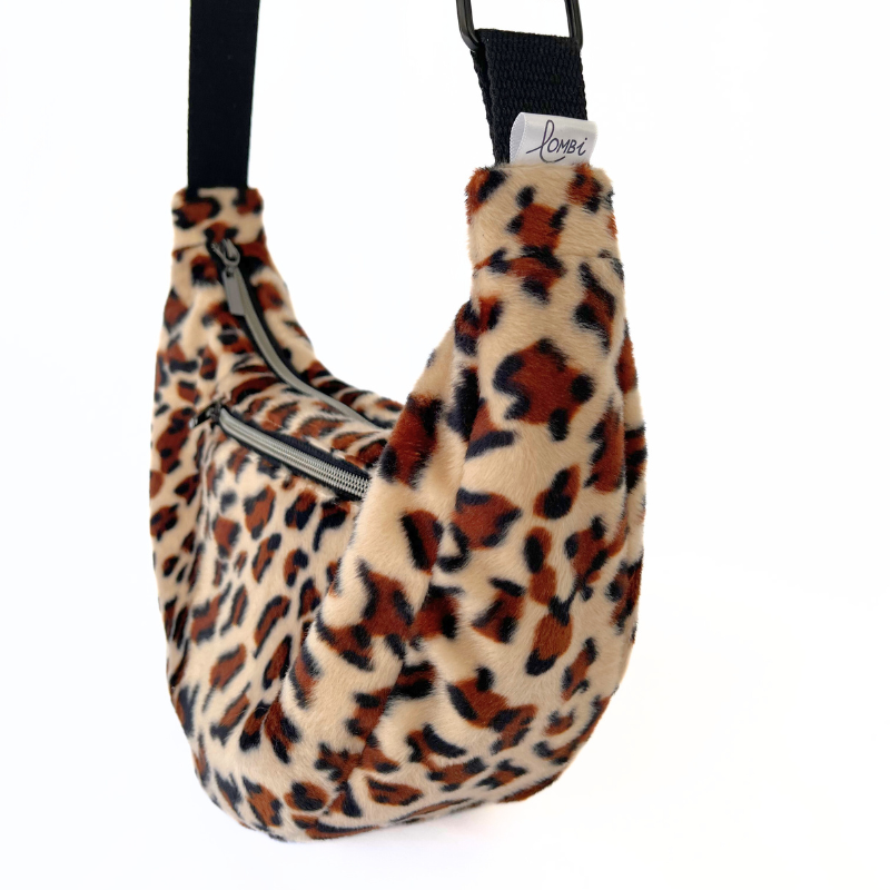 Sac demi-lune léopard – Image 2